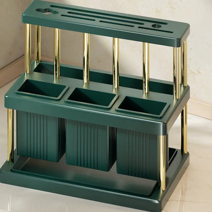 Utensil Drying Rack with Detachable Cutlery Holder – Space-Saving Kitchen Organizer