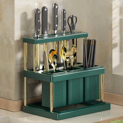 Utensil Drying Rack with Detachable Cutlery Holder – Space-Saving Kitchen Organizer
