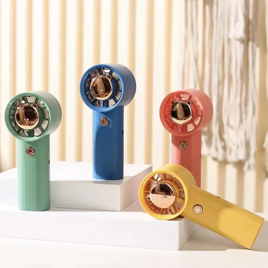 Mini Handheld Fan – Quiet Desk Fan with Semiconductor Cooling Technology