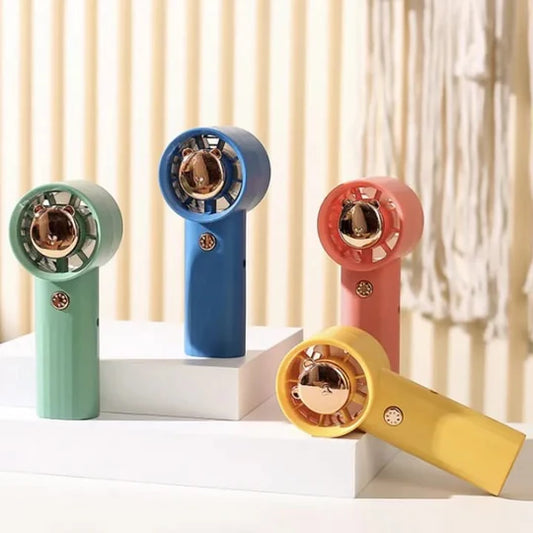 Mini Handheld Fan – Quiet Desk Fan with Semiconductor Cooling Technology