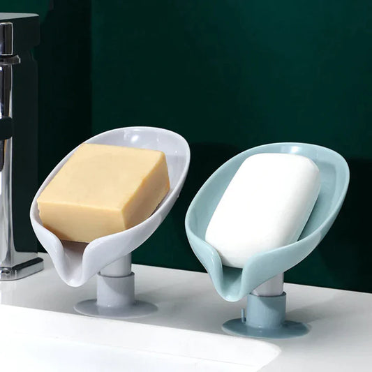 1Pcs Drain Soap Holder – Self-Draining Soap Dish for Bathroom & Kitchen