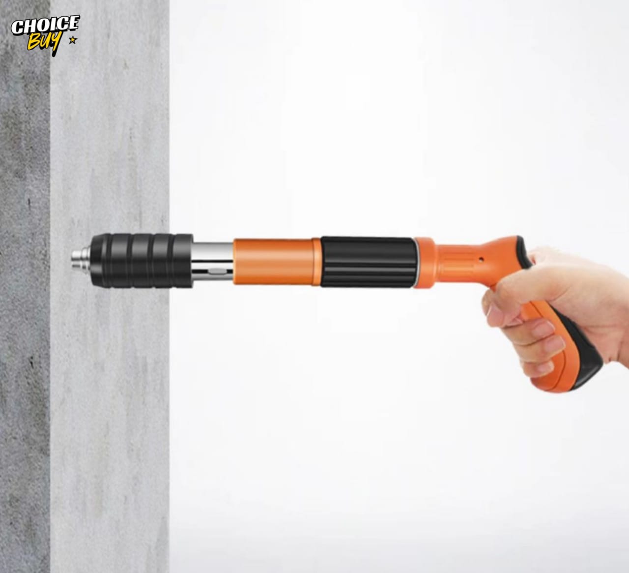 Concrete Nail Gun Kit – Heavy-Duty Power with 10 Bonus Nails