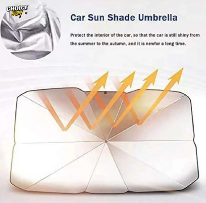 Car Windshield Sunshade Umbrella – Foldable UV Protection Cover