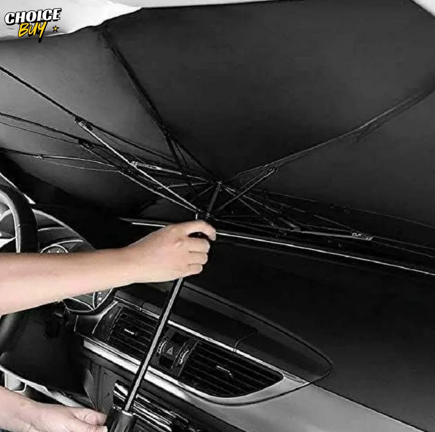 Car Windshield Sunshade Umbrella – Foldable UV Protection Cover
