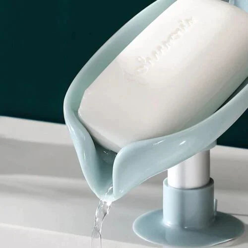1Pcs Drain Soap Holder – Self-Draining Soap Dish for Bathroom & Kitchen